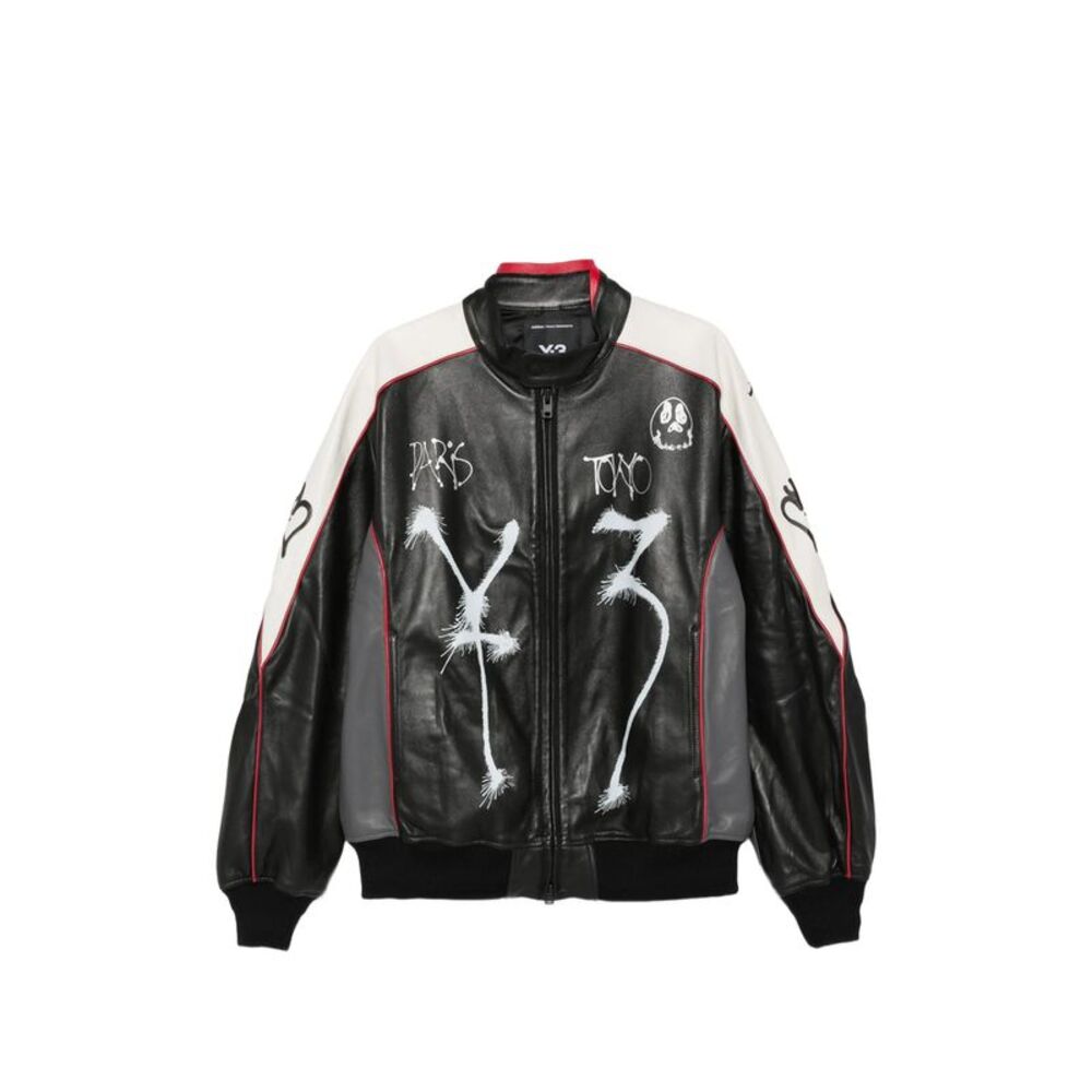 Y-3 Black Jackets - Leather Jackets Women